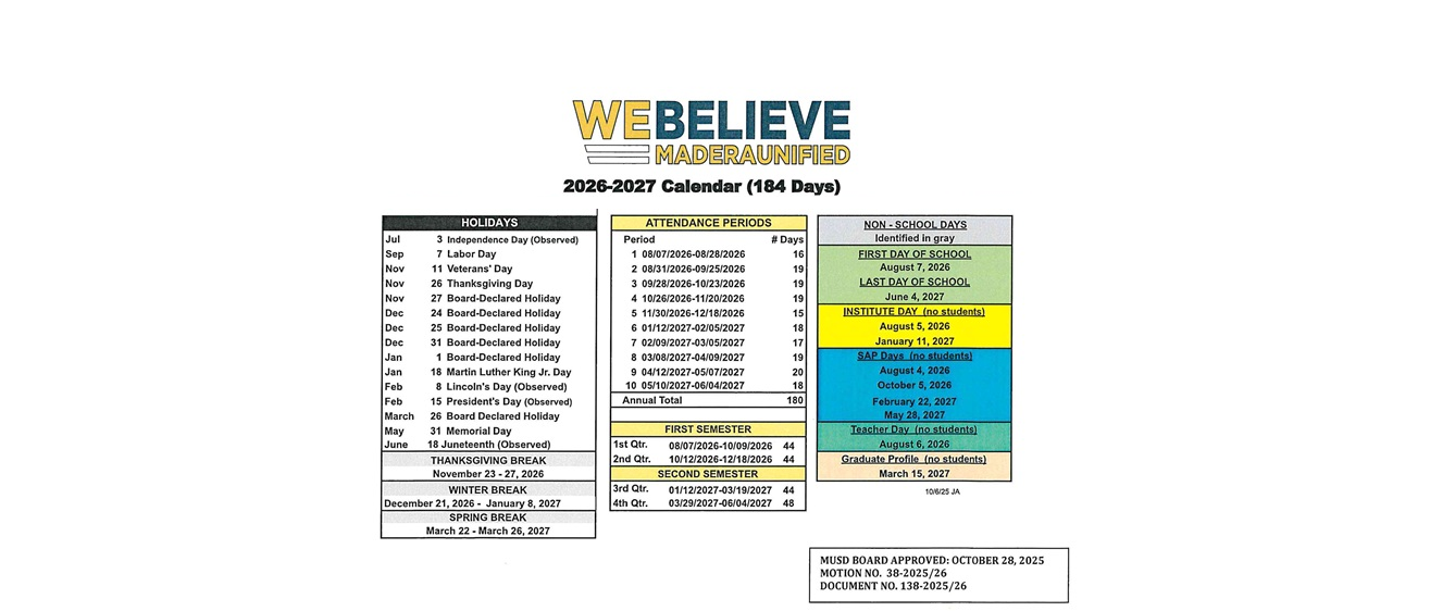 District School Academic Calendar Key for Jack G. Desmond Middle
