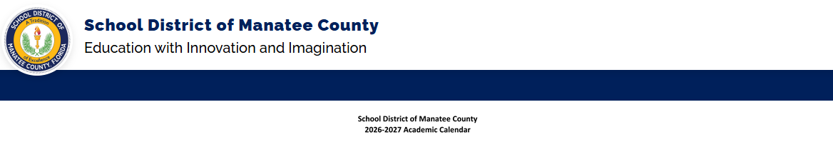 District School Academic Calendar for Orange Ridge-bullock Elementary