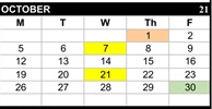 District School Academic Calendar for Marysville High for October 2026