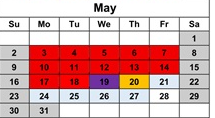 District School Academic Calendar for Bluefield Intermediate for May 2027