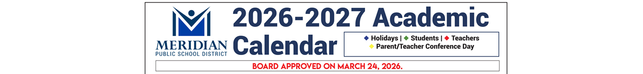 District School Academic Calendar for Marion Park Complex