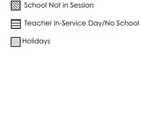 District School Academic Calendar Legend for Milpitas Community Day