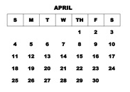 District School Academic Calendar for Montgomery Central High School for April 2027