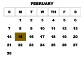 District School Academic Calendar for Montgomery Central High School for February 2027