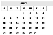 District School Academic Calendar for Montgomery Central High School for July 2026