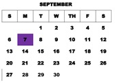 District School Academic Calendar for Montgomery Central High School for September 2026