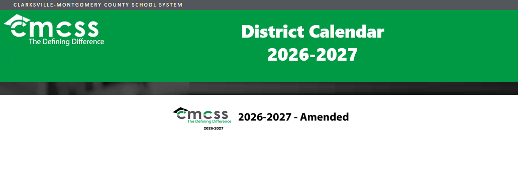 District School Academic Calendar for Montgomery Central High School