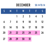 District School Academic Calendar for Southlawn Middle School for December 2026