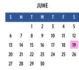 District School Academic Calendar for Southlawn Middle School for June 2027