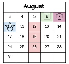 District School Academic Calendar for Friendly Hills Elementary for August 2026