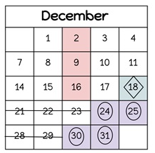 District School Academic Calendar for Friendly Hills Elementary for December 2026