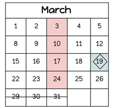 District School Academic Calendar for Friendly Hills Elementary for March 2027