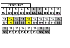 District School Academic Calendar for Antelope Hills Elementary for February 2027