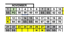 District School Academic Calendar for Antelope Hills Elementary for November 2026