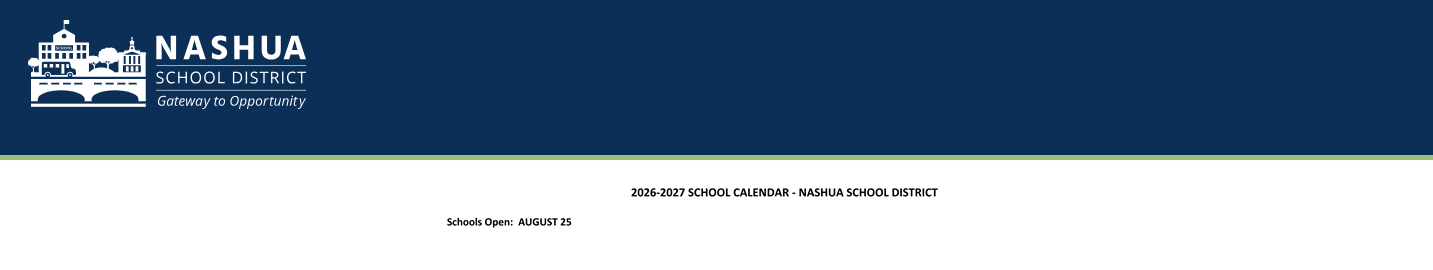 District School Academic Calendar for Bicentennial Elementary School