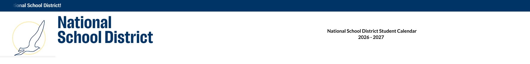 District School Academic Calendar Key for Kimball Elementary