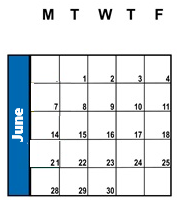 District School Academic Calendar for Springville High for June 2027