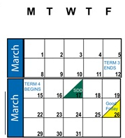 District School Academic Calendar for Springville High for March 2027