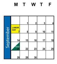 District School Academic Calendar for Springville High for September 2026