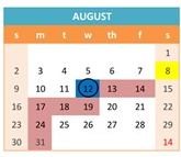 District School Academic Calendar for Newman-crows Landing Independent Study for August 2026