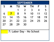 District School Academic Calendar for Corona Del Mar High for September 2026