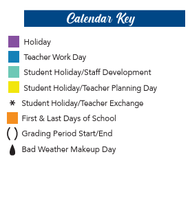 District School Academic Calendar Legend/Key Clark High School for July 2026