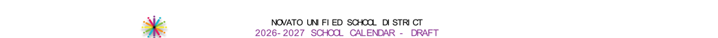 District School Academic Calendar for Marin School Of Arts And Technology