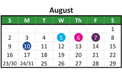 District School Academic Calendar for Lighthouse Community Charter for August 2026