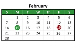 District School Academic Calendar for Lighthouse Community Charter for February 2027