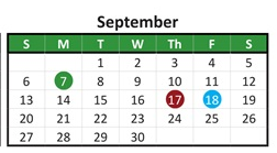 District School Academic Calendar for Lighthouse Community Charter for September 2026