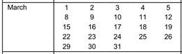 District School Academic Calendar for Pacific View Charter for March 2027