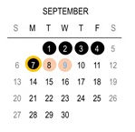 District School Academic Calendar for Holcomb Elementary School for September 2026
