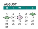 District School Academic Calendar for Hall District Elementary for August 2026