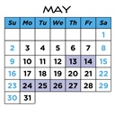 District School Academic Calendar for Jackson Elementary School for May 2027