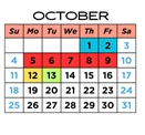 District School Academic Calendar for Jackson Elementary School for October 2026