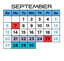 District School Academic Calendar for Jackson Elementary School for September 2026