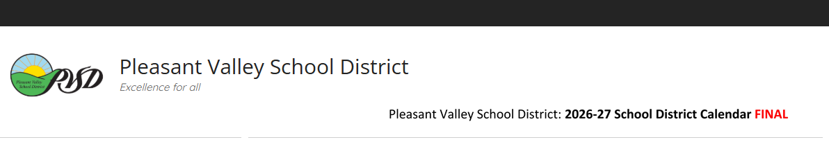 District School Academic Calendar for Las Posas Elementary
