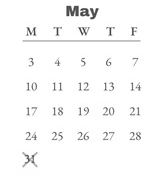 District School Academic Calendar for Gateway Prof-tech School for May 2027
