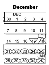 District School Academic Calendar for Pomona Alternative (pas) for December 2026