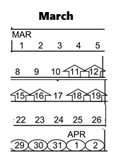District School Academic Calendar for Pomona Alternative (pas) for March 2027