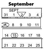 District School Academic Calendar for Pomona Alternative (pas) for September 2026