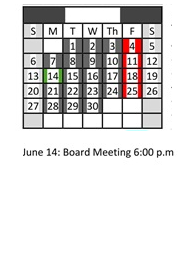 District School Academic Calendar for Brown Elementary for June 2027