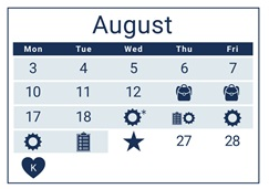District School Academic Calendar for Lane Middle School for August 2026
