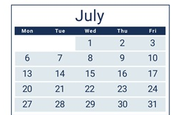 District School Academic Calendar for Lane Middle School for July 2026