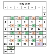 District School Academic Calendar for Edgemont School for May 2027