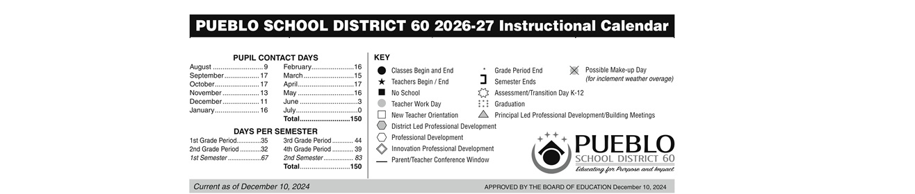 District School Academic Calendar Key for Olga A Hellbeck Elementary School