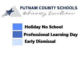 District School Academic Calendar Legend for West Teays Elementary