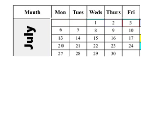 District School Academic Calendar for Edison-brentwood Academy for July 2026