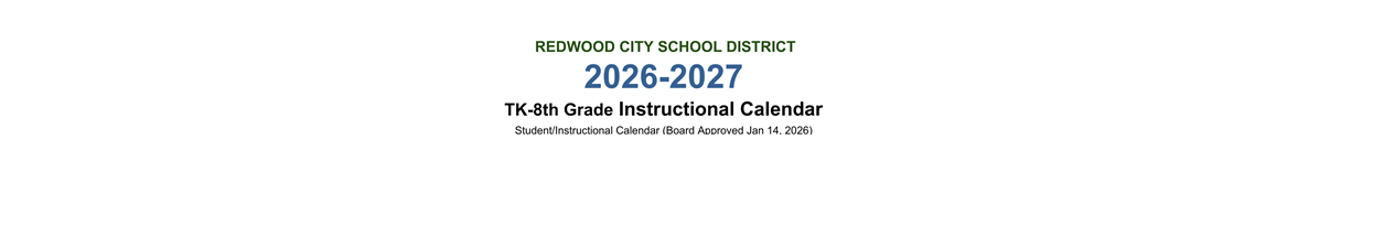 District School Academic Calendar for Fair Oaks Elementary