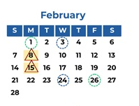 District School Academic Calendar for Curtis (sam V.) Elementary for February 2027